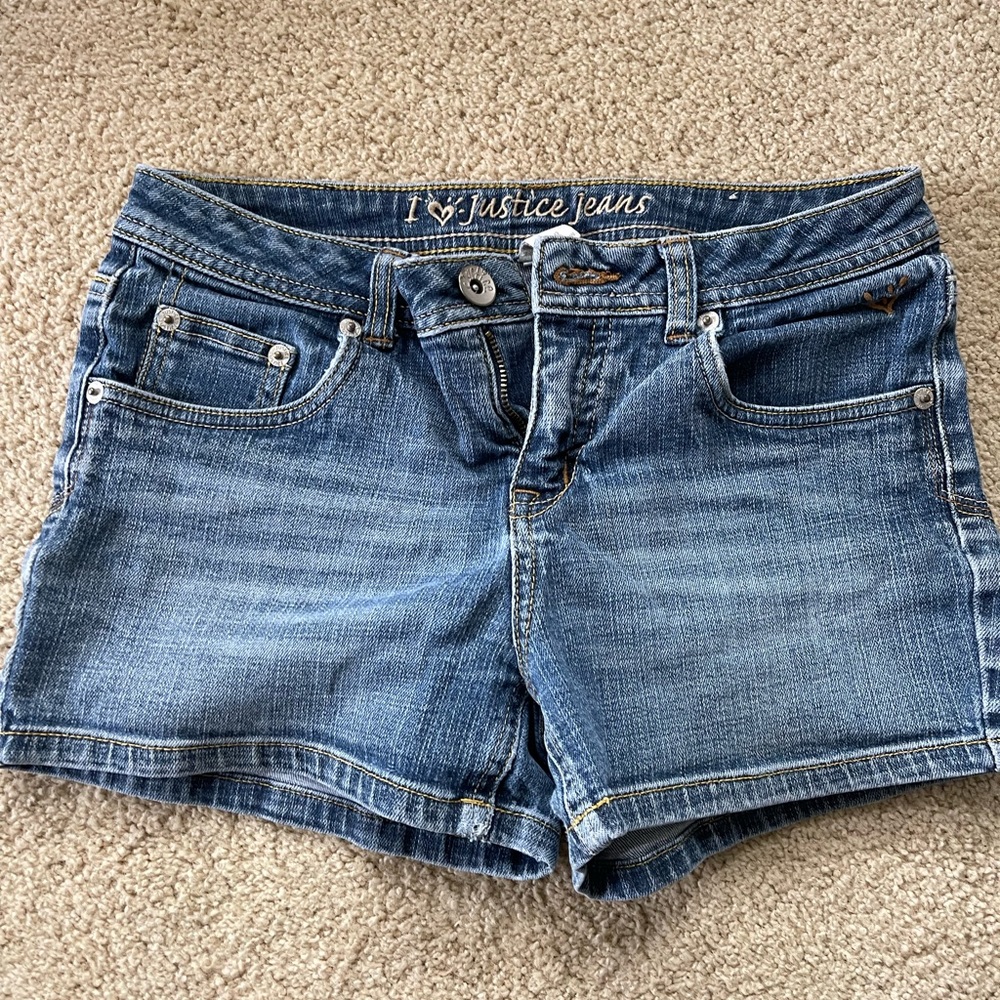 Nice pair of girls Jean shorts from Justice